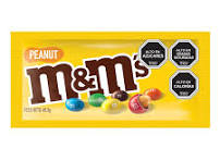M y M peanut amarillo 48 gr