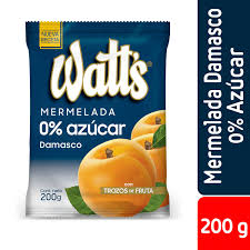 Mermelada sin azucar watts 200gr damasco