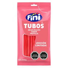 Gomitas Fini tubos 80 gr frutilla