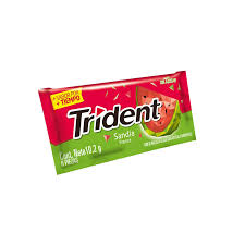 Chicle Dentyne Trident sandia