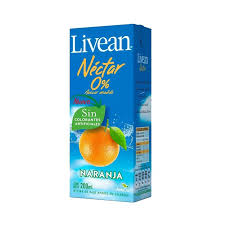 Livean cajita 200 cc naranja