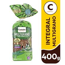 Castaño Pan molde integral multigrano 400 gr