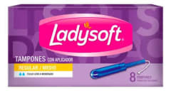Ladysoft tampones regular  8u