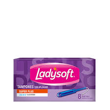 Ladysoft tampones super plus 8u