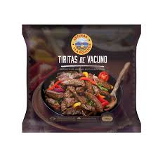 Tiritas de vacuno 300 gr Llanquihue