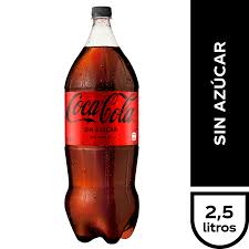 Coca zero 2,5 lts bpy
