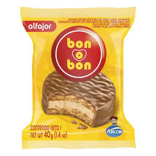 Alfajor  bon o bon leche 40 gr