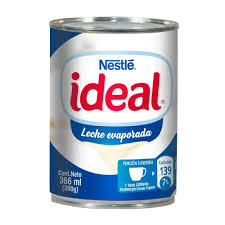 Leche evaporada tarro Ideal Nestle 390 gr mpy