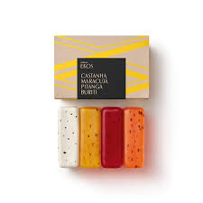 Natura Ekos Jabon barra 4x100 gr exf y crem (amarillo)