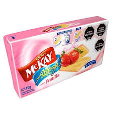Galleta alteza oblea frutilla 140 gr Nestle mpy