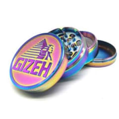 Moledor metal 4 partes Gizeh tornasol mediano