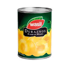 Durazno mitades Wasil 590 gr