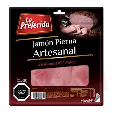 Jamon pierna 200 gr La Preferida Artesanal py