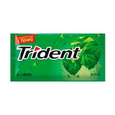 Chicle Dentyne Trident menta verde