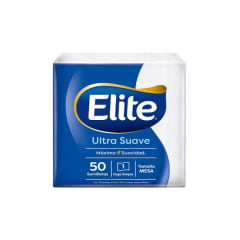 Servilletas blancas Elite 50u cocktail