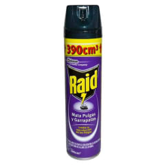 Raid pulgas y garrapatas 390 ml