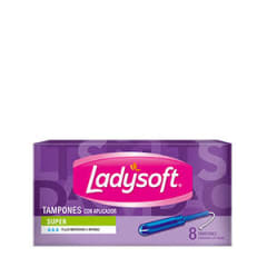 Ladysoft tampones super 8u