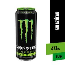 Monster Energy 473 cc verde sin azucar