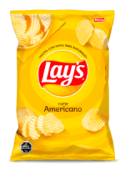 Papas fritas Lays 250 gr Evercrisp mpy