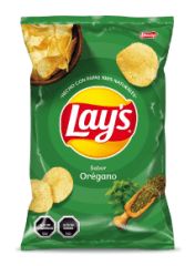 Papas fritas Lays oregano 180 gr Evercrisp