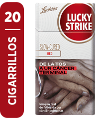 Cig Lucky strike rojo 20