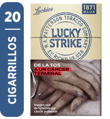 Cig Lucky strike sin aditivos 20u Patterson