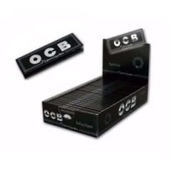 Papelillo OCB 1 1/4 negro premium mpy