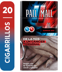 Cig Pall Mall click XL sunrise mix 20