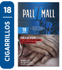 Cig Pall Mall azul 18 (corto)