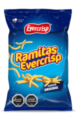 Ramitas saladas 230 gr Evercrisp mpy