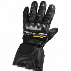 GUANTE ATROX TORINO CUERO Y TEXTIL NEGRO | PROTECCIÓN Y CONFORT PARA CADA RECORRIDO
