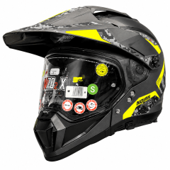 CASCO INTEGRAL NOLAN N70-2 X TORPEDO GRIS AMARILLO | VERSATILIDAD Y AVENTURA SIN LÍMITES