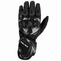 GUANTES MOTO SHELTER CHROME NEGRO | PROTECCIÓN Y ESTILO PARA CADA AVENTURA