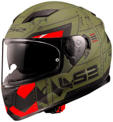 casco ls2 ff320 stream evo max verde negro mate