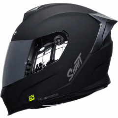 CASCO SHAFT 502SP SOLID NEGRO SILVER | CASCO INTEGRAL CERTIFICADO DOT ACREDITADO