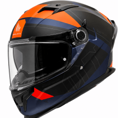 CASCO MT HELMETS BRAKER SV E5 LAB ROJO MATE | SEGURIDAD DE NUEVA GENERACIÓN CON VISOR SOLAR