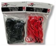 malla pulpo de amarre pro-biker - Negro