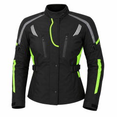 CHAQUETA VITESE DISCOVERY NEGRO AMARILLO MUJER | AVENTURA SIN LÍMITES.
