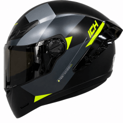 CASCO ICH 501SP JUNE AMARILLO NEGRO | CASCO INTEGRAL CERTIFICADO DOT 3CV