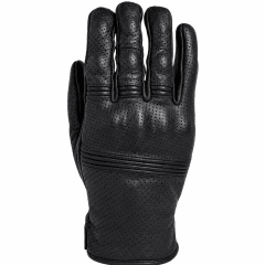 GUANTE DE CUERO HOMBRE NEGRO PERFORADO | ESTILO Y PROTECCIÓN PARA CADA RECORRIDO