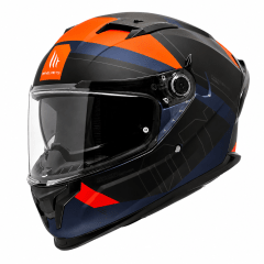 CASCO MT HELMETS BRAKER SV E5 LAB ROJO MATE | SEGURIDAD DE NUEVA GENERACIÓN CON VISOR SOLAR