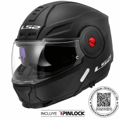 CASCO LS2 FF902 SCOPE II NEGRO MATTE | ABATIBLE, CÓMODO Y CERTIFICADO