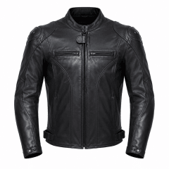 CHAQUETA MOTO CUERO MERCURIO CON JOROBA HUMP | PROTECCIÓN, ESTILO Y RENDIMIENTO DEPORTIVO