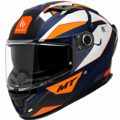 CASCO MT HELMETS BRAKER SV C4 PURSUIT NARANJA MATE |SEGURIDAD DE NUEVA GENERACIÓN CON VISOR SOLAR