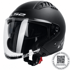 CASCO LS2 OF600 COPTER II NEGRO MATTE | LIGEREZA, SEGURIDAD Y ESTILO URBANO