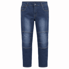 PANTALÓN DE MOTO TIPO JEANS CON KEVLAR Y PROTECCIONES AZUL | ESTILO CASUAL
