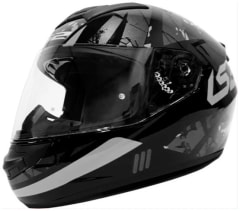 Casco Ls2 Ff 352 Palimnesis Negro Gris