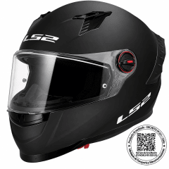 CASCO LS2 FF816 COSMOS NEGRO MATE | CERTIFICADO ECE 22.06