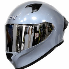 CASCO ICH 503 SOLID CAMALEÓN GRIS | CASCO INTEGRAL CERTIFICADO DOT QR