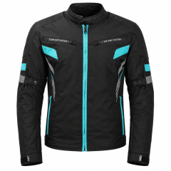 CHAQUETA MOTO MUJER NEGRO CALIPSO | PROTECCIÓN Y ESTILO PARA CADA AVENTURA